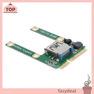 (Fas) Card Chuyển Đổi Mini Pci-E Sang Usb 3.0 Pci-E Sang Usb 3.0