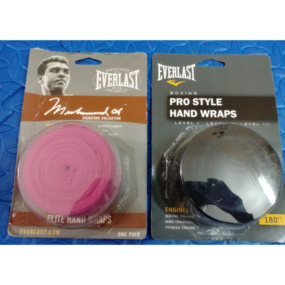 🎁 Băng đa quấn tay Everlast 4.5m, pretorian 5m ⚡FREE SHIP⚡ Băng đa boxing hand wraps