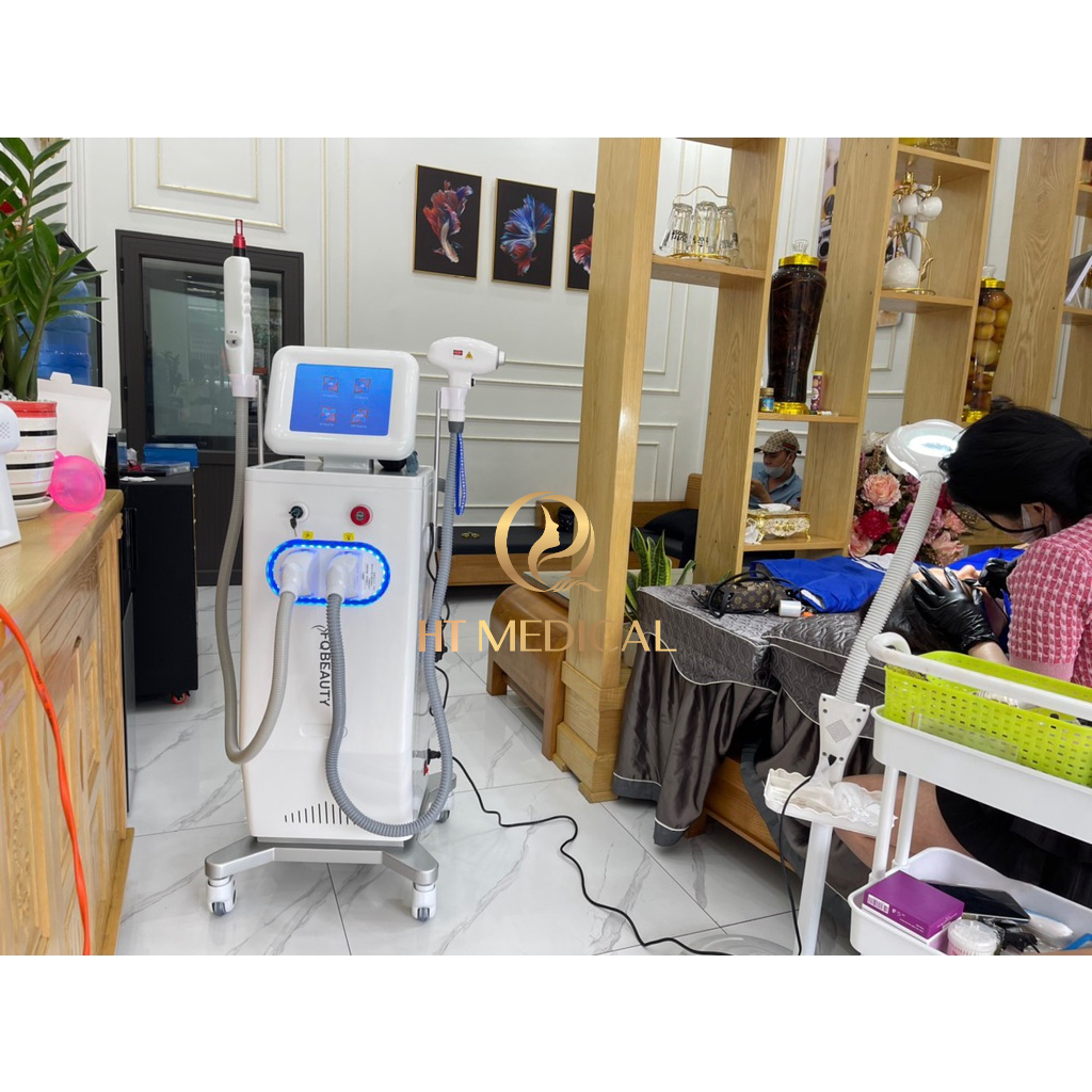 Máy Triệt Lông Diode Laser 808 2in1 Xóa Xăm 2021 / Bảo hành 12 tháng