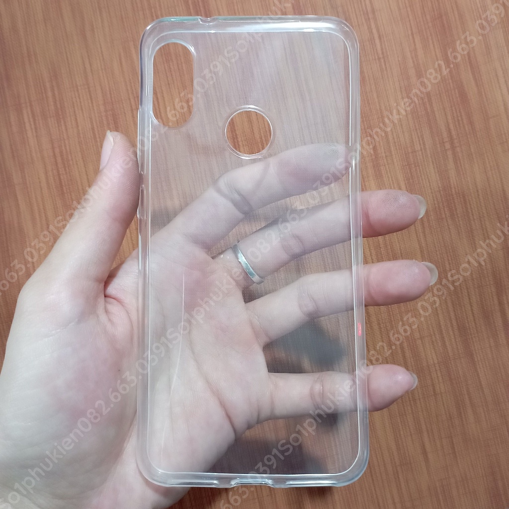 Ốp lưng dẻo Xiaomi Mi A2 Lite trong suốt, siêu bền, siêu dẻo