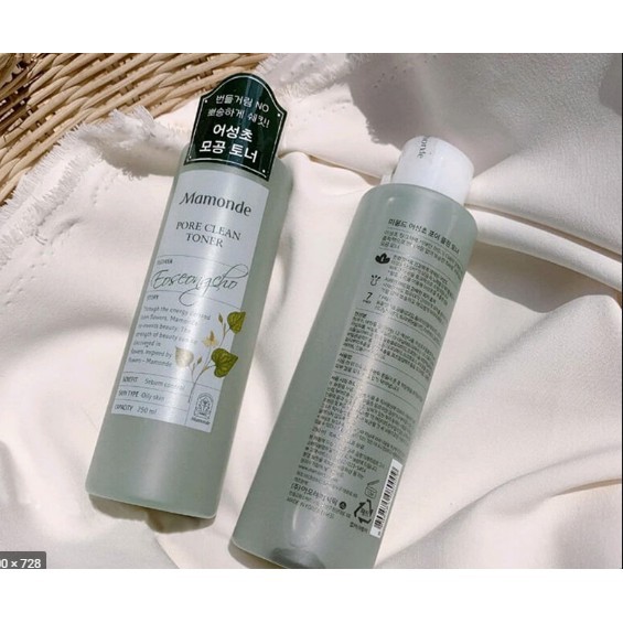 Toner Diếp Cá MAMONDE Kiểm Soát Dầu Và Se Khít Lỗ Chân Lông 250ml | BigBuy360 - bigbuy360.vn