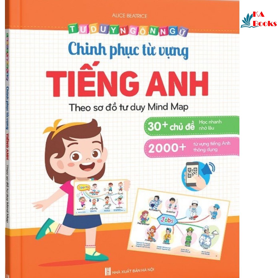 Sách - Chinh Phục Từ Vựng Tiếng Anh - 1001 Mẫu Câu Tiếng Anh Giao Tiếp Thông Dụng - Sơ Đồ Tư Duy Mind Map