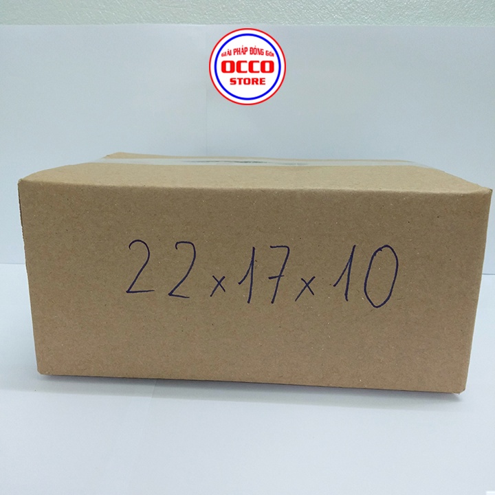 Hộp carton đóng hàng 22x17x10 cm - giá xưởng