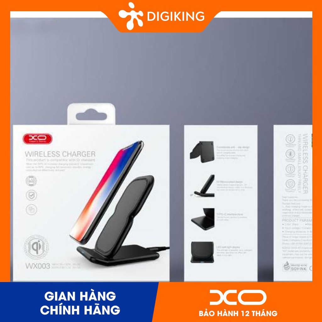 Dock sạc nhanh không dây XO WX003