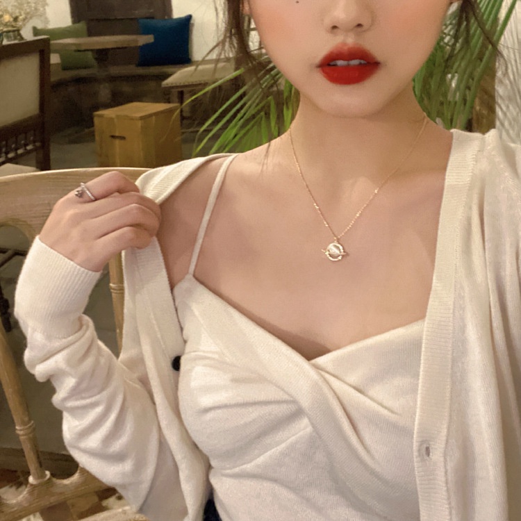 Vòng cổ Mặt Hình Hành Tinh Thời Trang Cho Nữ
