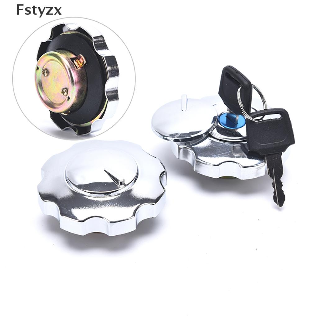 1 Nắp đậy bình xăng màu bạc cho xe máy Honda CG125