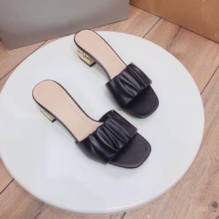 Guốc nhún nữ đế 4cm cực Hot