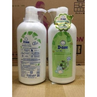 Nước rửa bình sữa Dnee chai vòi 620ml