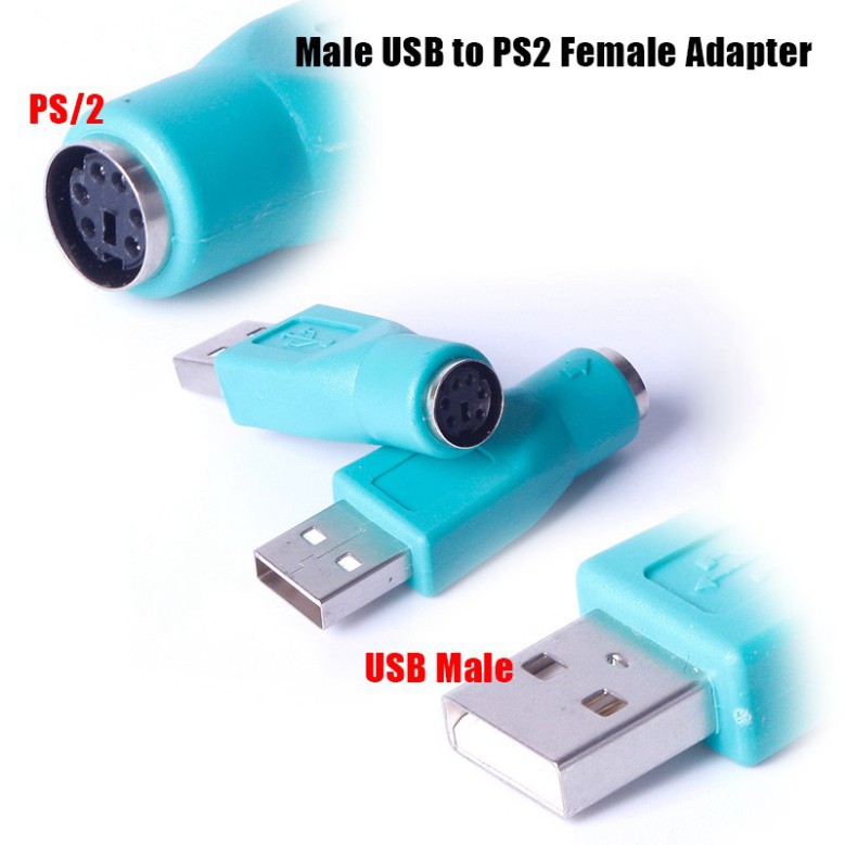Sale 73% Bộ Chuyển Đổi Usb Sang Ps2 Cho Bàn Phím Và Chuột Máy Tính, Green Giá gốc 24000đ - 7H31 | BigBuy360 - bigbuy360.vn