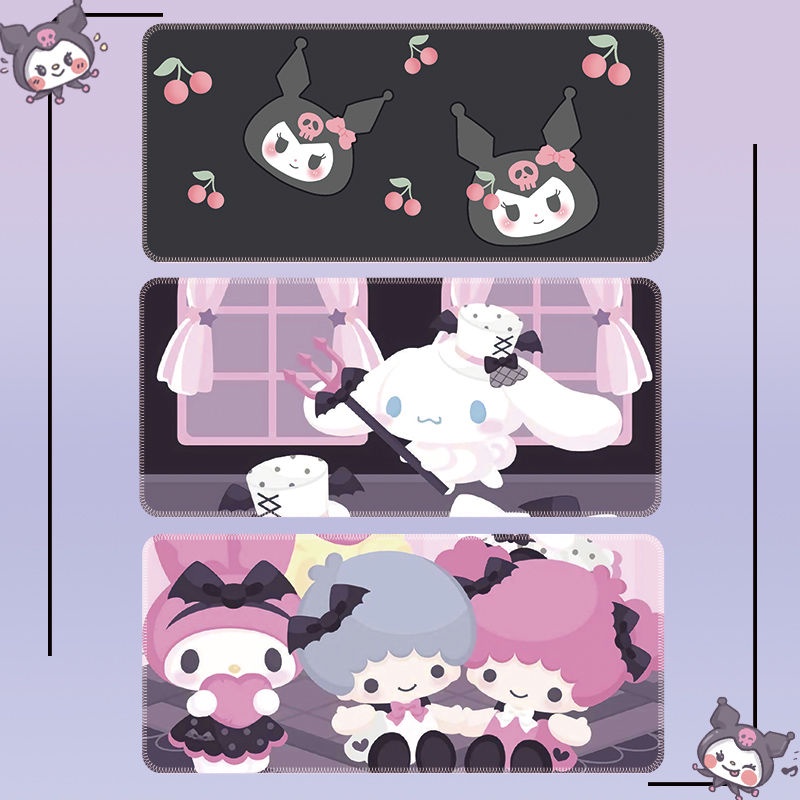 Miếng Lót Chuột Máy Tính sanrio Hình melody / Cún melody / melody / Bàn Phím Máy Tính
