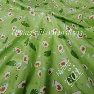 Vải thô quả bơ