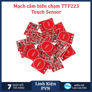 Mạch cảm biến chạm TTP223 11*14mm - Touch Sensor