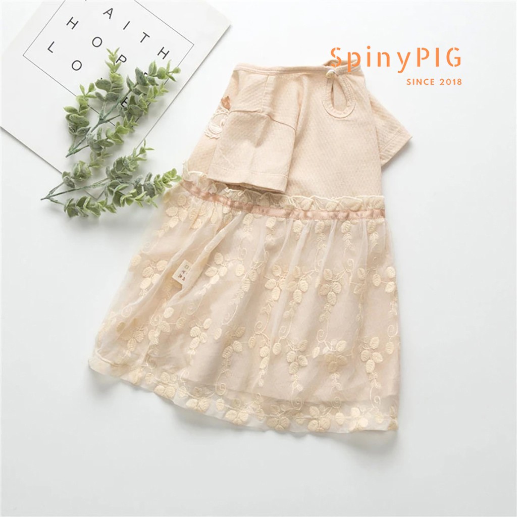 Váy cho bé gái 0-5 tuổi 100% cotton tự nhiên không chất tẩy nhuộm cực xinh xắn