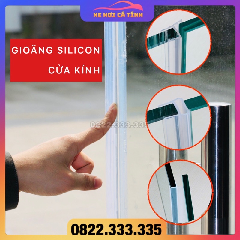 gioăng silicon gắn cửa kính chuyên dụng,gioăng chữ u, f, h tác dụng gắn vách kính cửa nhà tắm cửa ra vào ngăn nước bụi