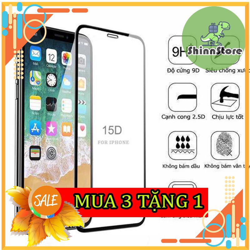 MUA 3 TẶNG 1 Kính Cường Lực 15D Full màn #29K - HÀNG CHUẨN SIÊU MỎNG | BigBuy360 - bigbuy360.vn