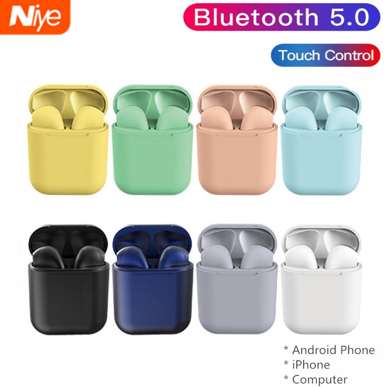 Tai Nghe Niye Inpod 12 Kết Nối Bluetooth Không Dây 9 Màu Lựa Chọn