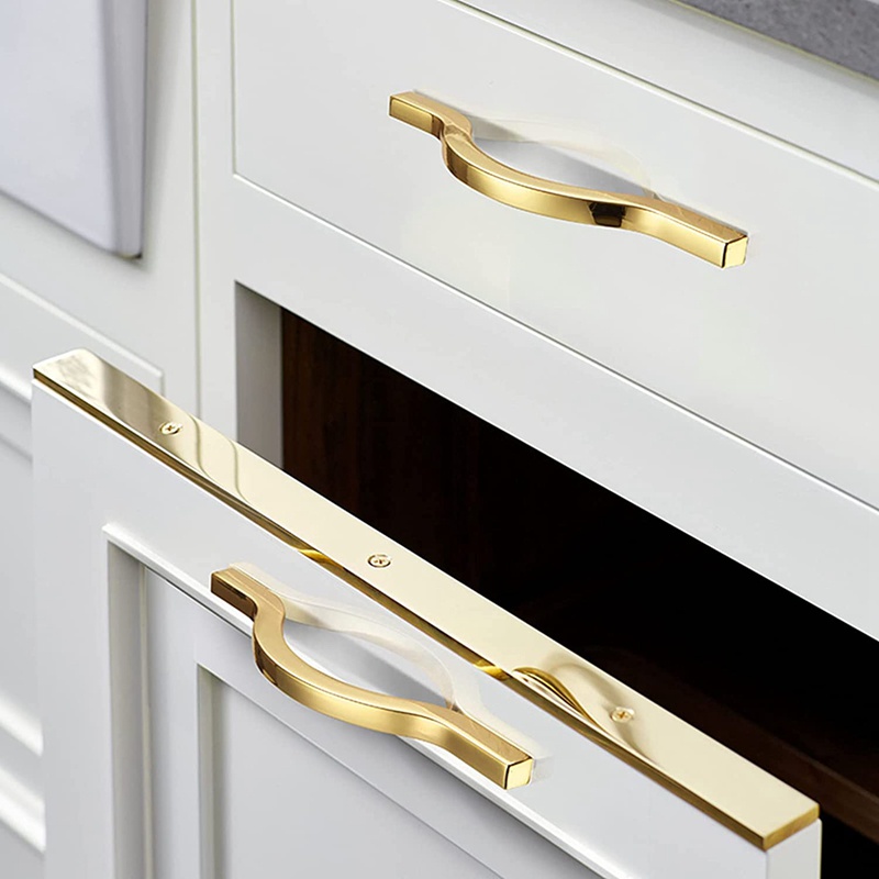 Set 6 Tay Nắm Ngăn Kéo Tủ Bằng Nhôm Kích Thước 128mm