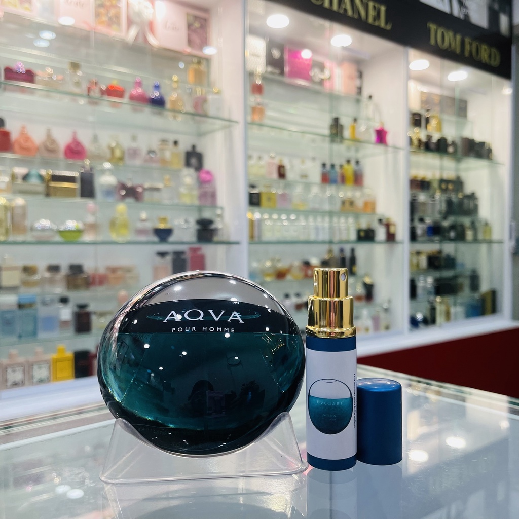 Nước hoa nam Bvl Aqva Pour Homme EDT 10ml - Mùi hương tinh tế và nam tính