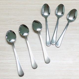 Muỗng cafe nhỏ cán tròn inox hiệu SHN dài 11cm