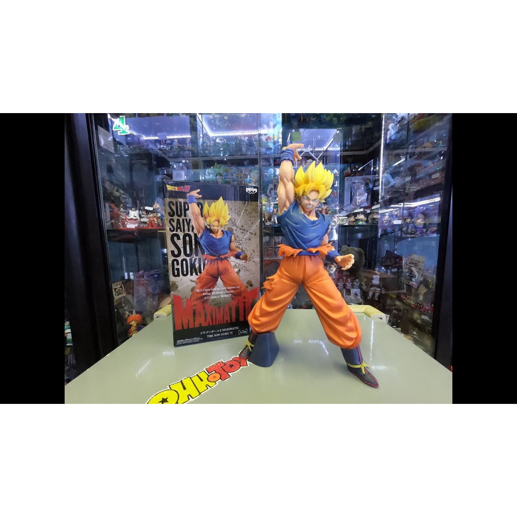 Mô hình Figure Dragon Ball nhân vật Son Goku- Maximatic Vol 4 tóc vàng chính hãng (Box và Nobox) HIMECHAN