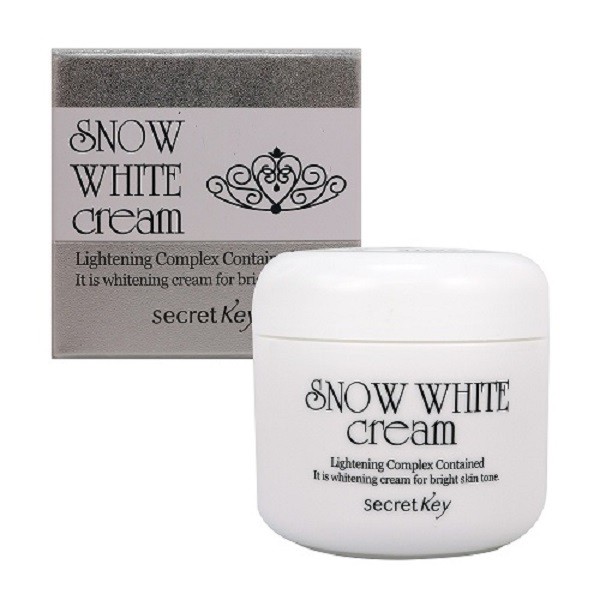 Kem dưỡng trắng da Secret Key Snow White Cream 50g + 1 Sample Kem dưỡng trắng da Secret Key