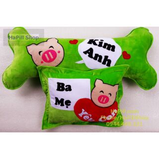 Combo gối handmade làm theo yêu cầu. Hàng đặt trước