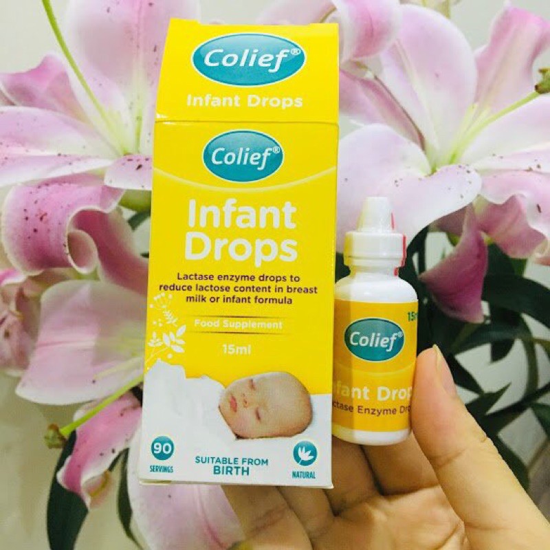 Men Colief Infant Drops cho trẻ bất dung nạp đủ bill UK