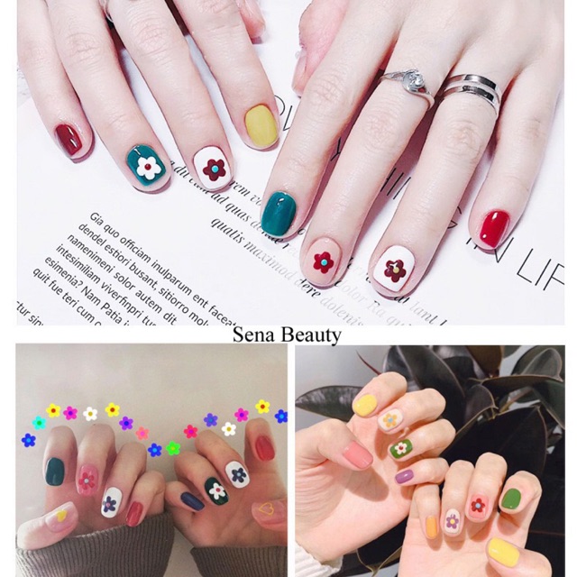 Miếng Dán Trang Trí Móng Tay Nails Decal 3D