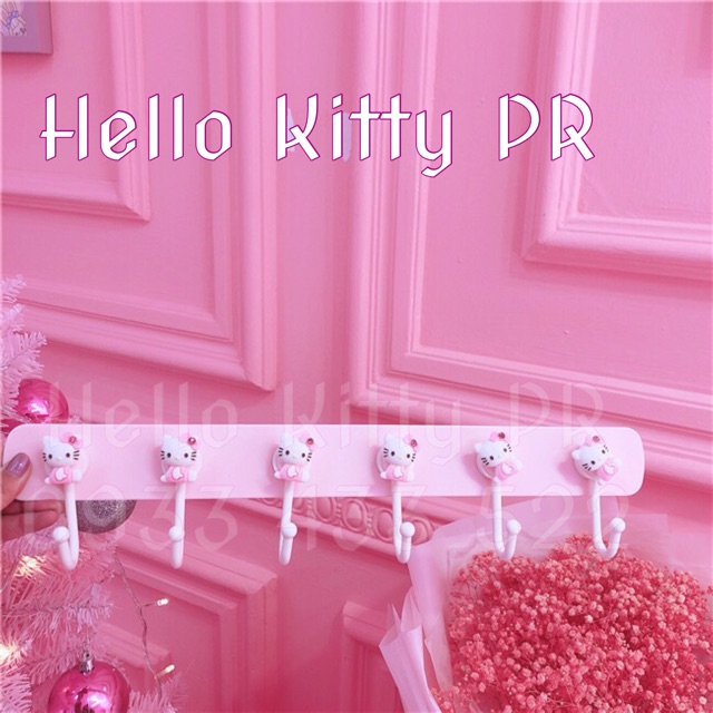 Móc dán treo phụ kiện Hello Kitty