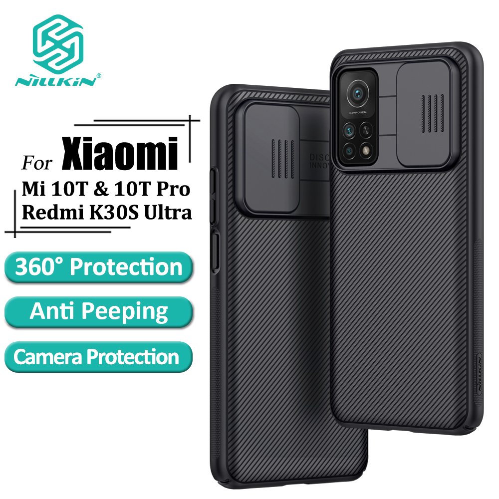 Ốp Điện Thoại Nillkin CamShield Bằng PC Cứng Với Nắp Trượt Bảo Vệ Camera Cho Xiaomi Mi 10T/10T Pro/Redmi K30S Ultra