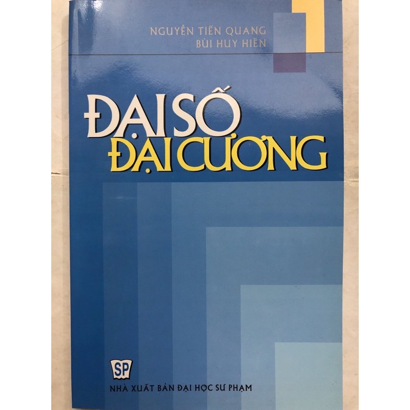 Sách - Đại số đại cương