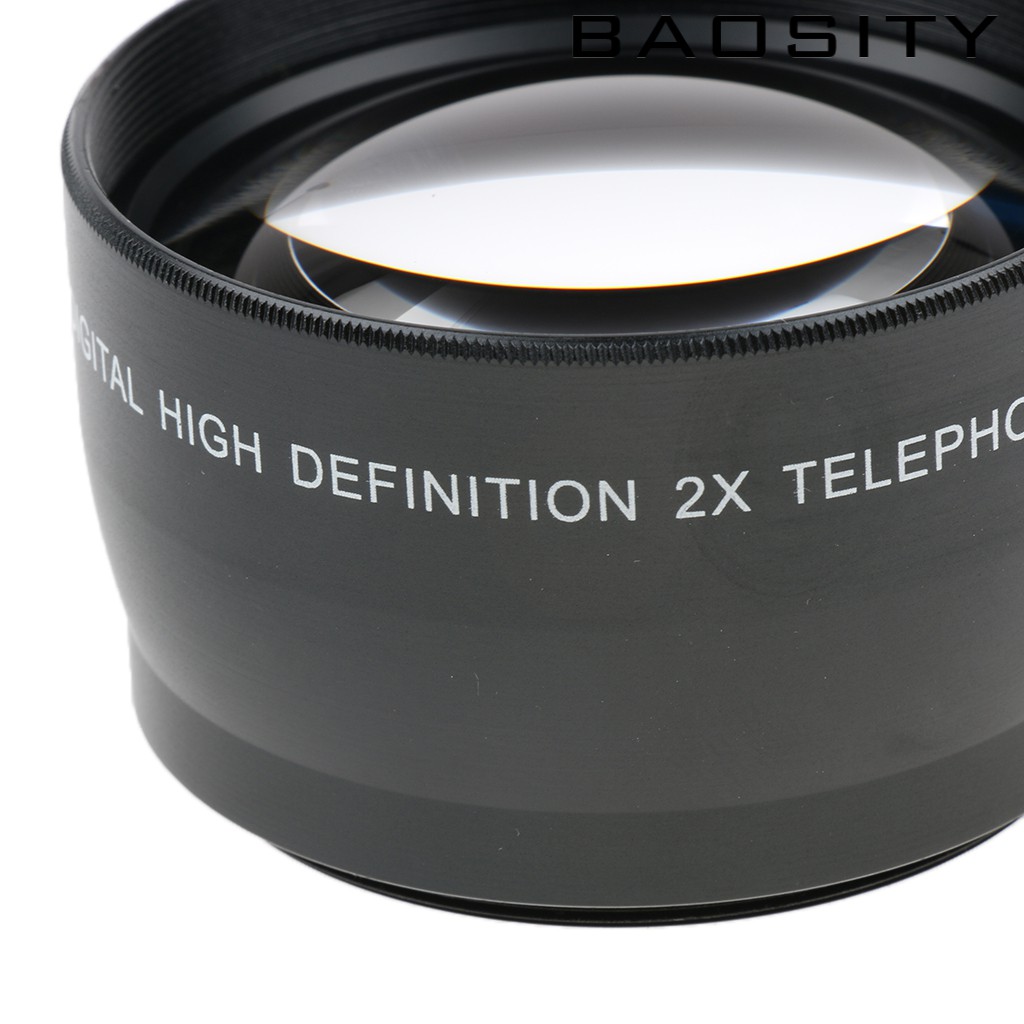 Ống Kính Phóng Đại 55mm 2x Cho Máy Ảnh Nikon Sony Dslr