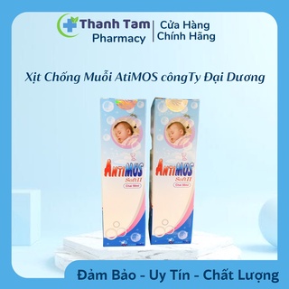 Xịt chống muỗi AntiMos Soff II An toàn cho mọi lứa tuổi và trẻ nhỏ dưới 3 tuổi Lọ 50ml