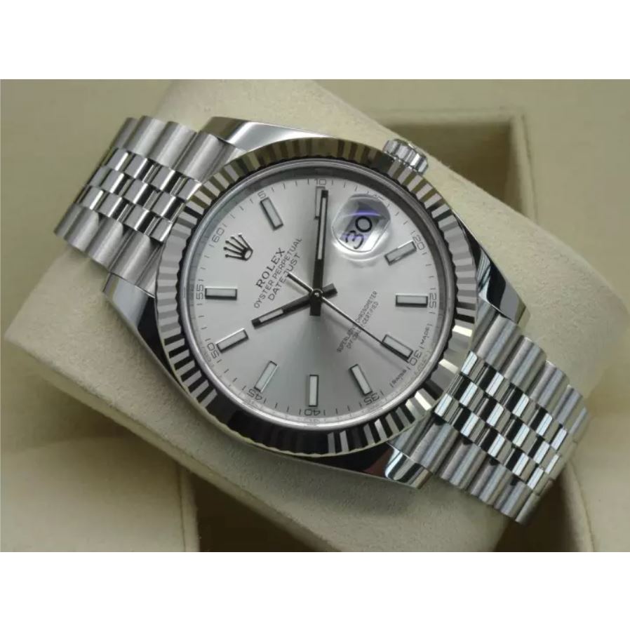 Đồng Hồ Nam R0lex Automatic Mặt Xanh - Size 36mm - Fullbox 126334