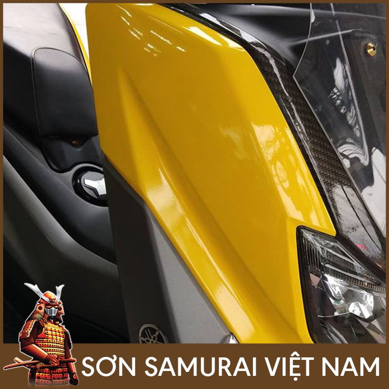 Chai sơn samurai màu vàng ngọc trai H163P