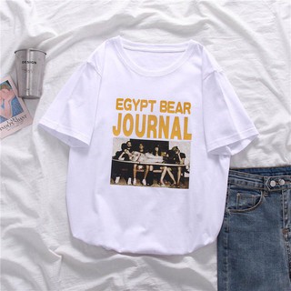 Áo thun egypt bear trắng