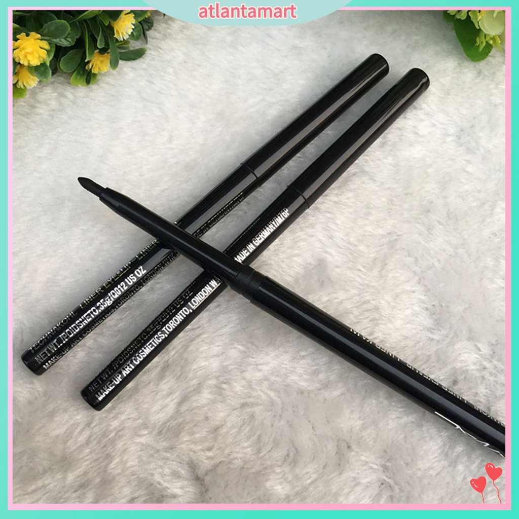 [Hàng mới về] Bút kẻ mắt/lông mày xoay tự động kháng nước bền màu không phai màu hiệu quả