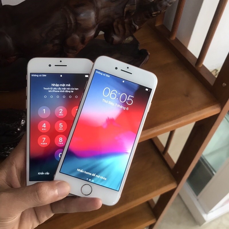 Điện Thoại Ip8G 64gb Có vân tay/Mất vân tay.Đã qua sử dụng new98%.Nguyên zin.