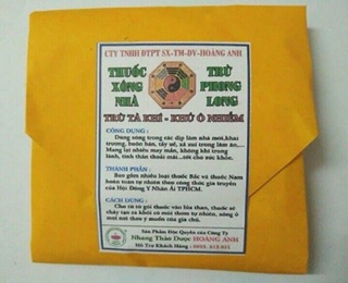 Thuốc xông nhà xông phong Long trừ tà khí