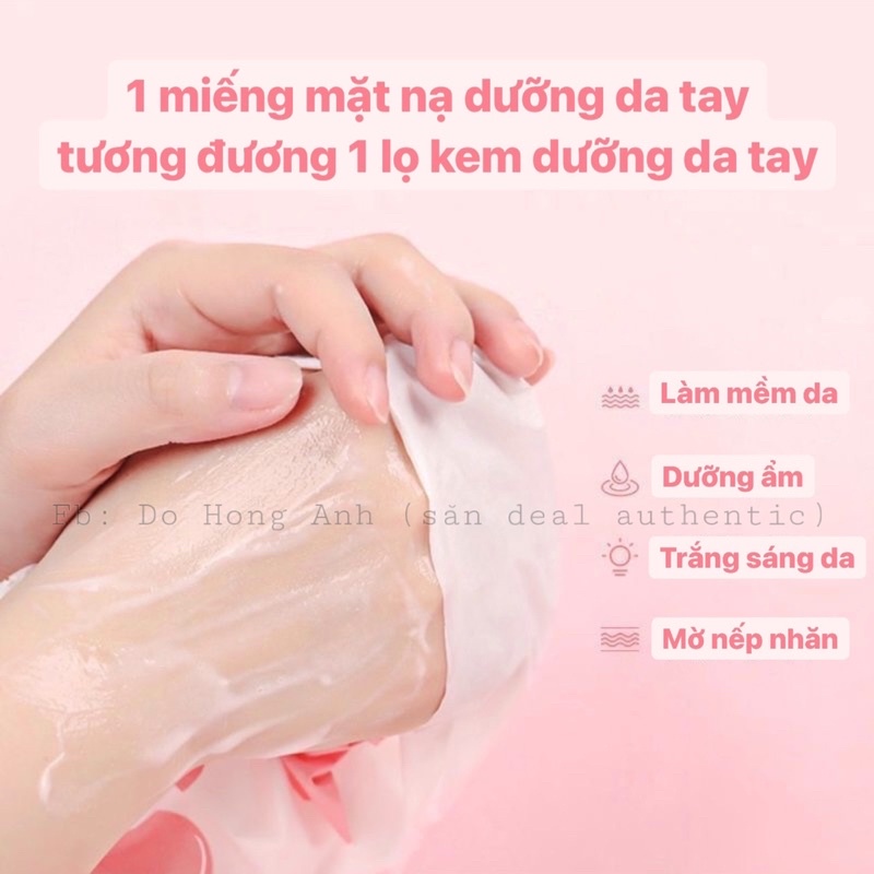 Mặt nạ mèo VNO chứa Niacinamide dưỡng ẩm và làm trắng da tay