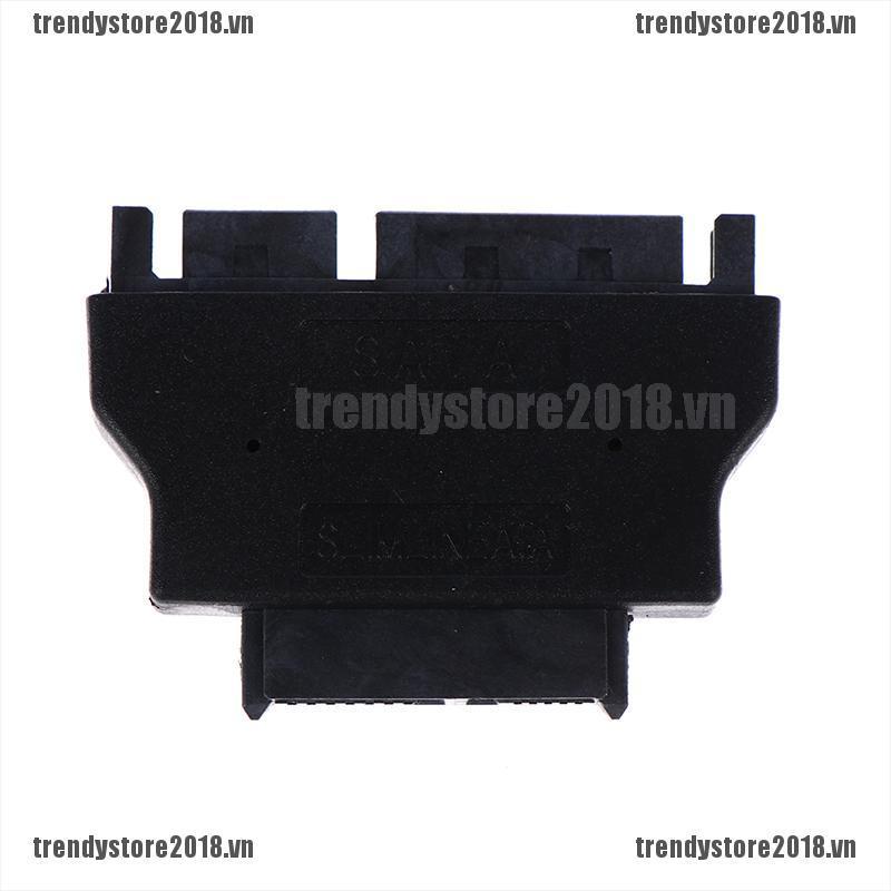 Bộ Chuyển Đổi Sata Ata 7 + 15 22pin Male Sang Slim 7 + 6 13pin Female