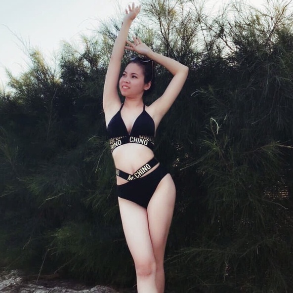 Bikini Nữ Đồ Bơi 2 Mảnh Moschino Freesize BHV005