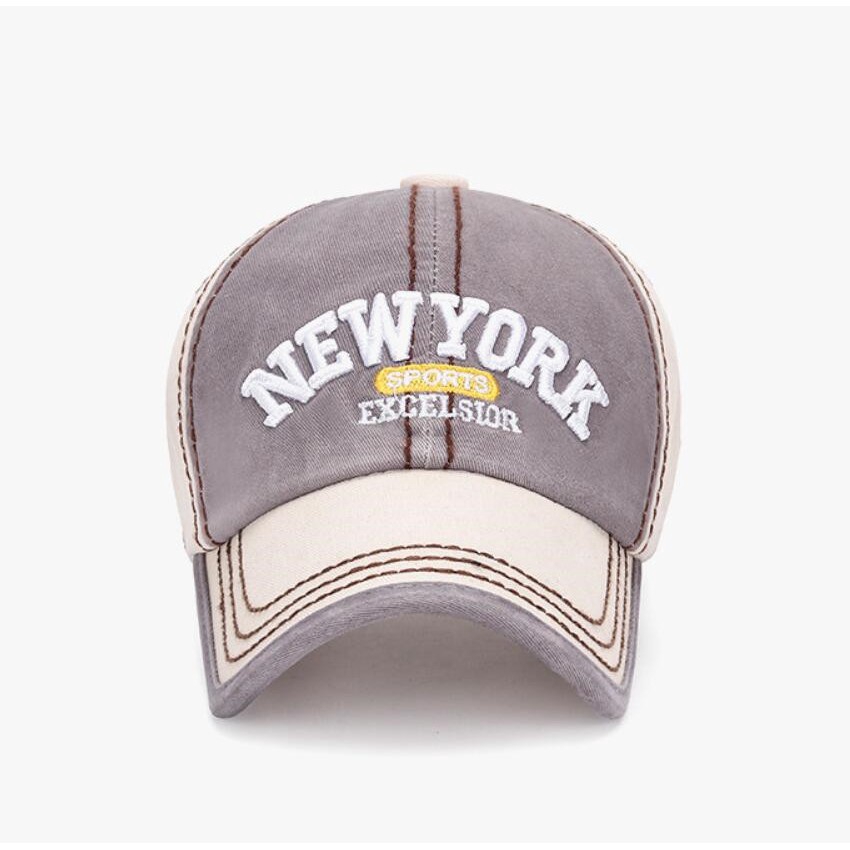 Fashion New York NY Cotton Baseball Cap Women Men Sports Outdoor Casual Sun Hat