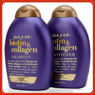 Dầu Gội Xả Biotin Collagen Chống Rụng Tóc