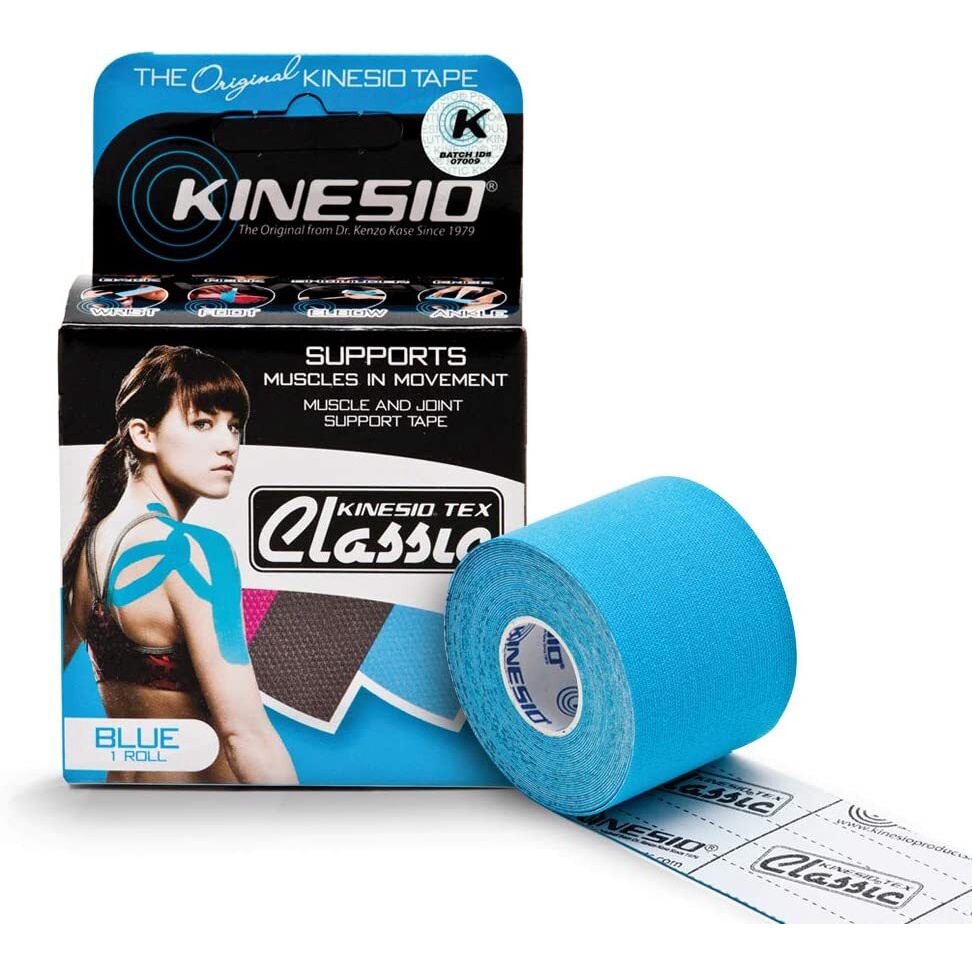 [CHÍNH HÃNG] Băng Keo Thể Thao Kinesio Tex Classic 5cm x 4m - Hỗ Trợ Vận Động, Chấn Thương &amp; Hồi Phục Cơ Khớp