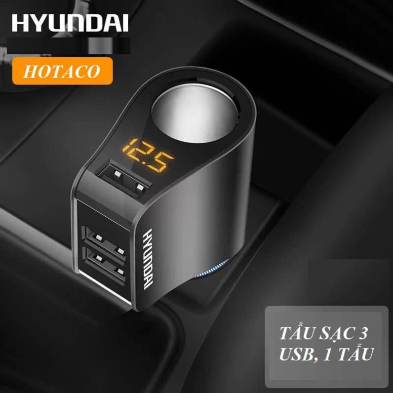 Tẩu sạc xe ô tô, xe hơi Hyundai, Bộ chia tẩu xạc trên ô tô.