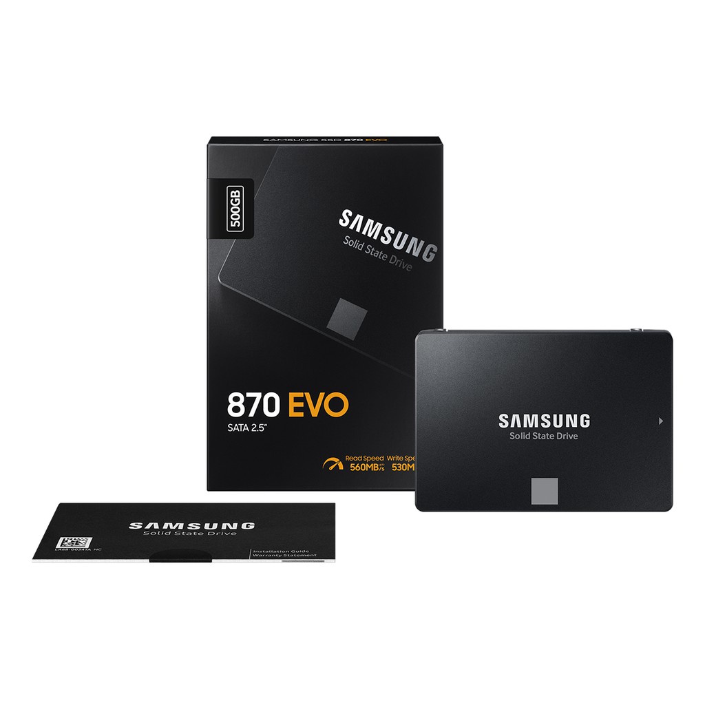 ✳∏✺Ổ cứng SSD Samsung 860 EVO, 870 EVO 500GB 2.5-Inch SATA III - BH 5 Năm 1 Đổi | BigBuy360 - bigbuy360.vn