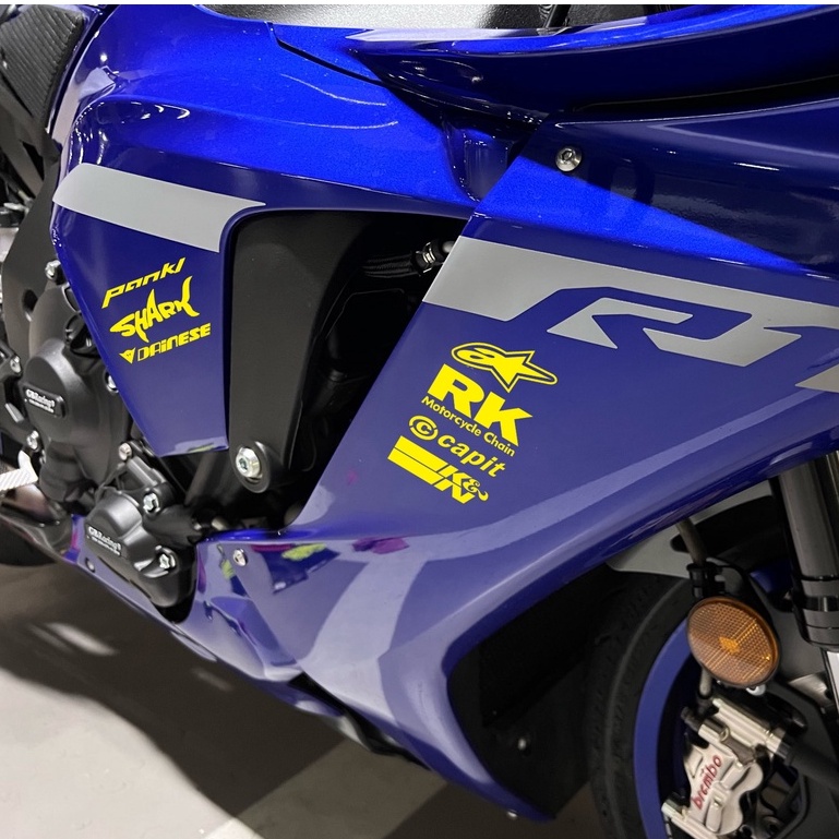 Đề Can Phản Quang Cá Tính Độc Đáo Dán Trang Trí Xe Mô Tô YAMAHA