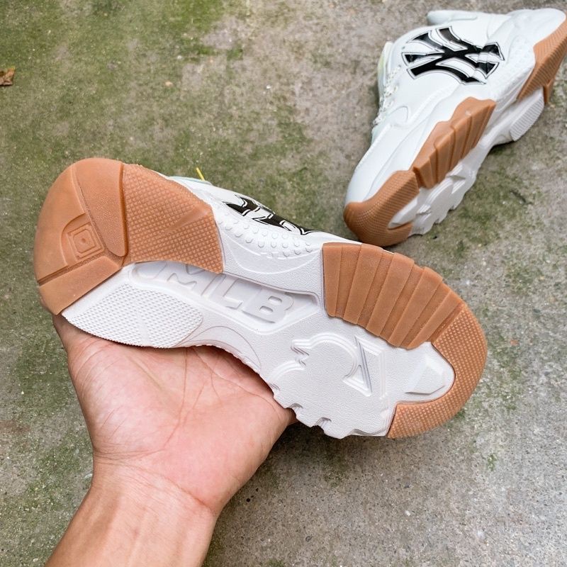 [Full Box] Giày thể thao nam nữ đế độn 5cm MLB chunky sneaker | BigBuy360 - bigbuy360.vn