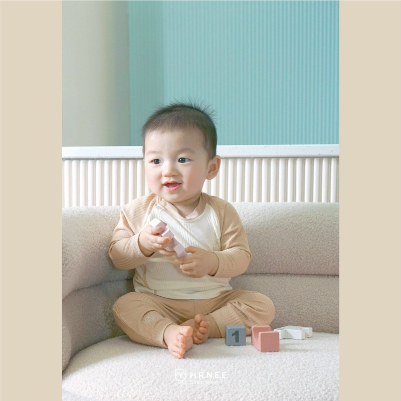 [ Hrnee ] Bộ dài tay modal Organic